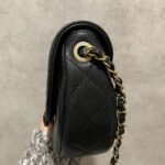 Ch@nel Vintage Saddle Bag-19*16*7CM - Image 13