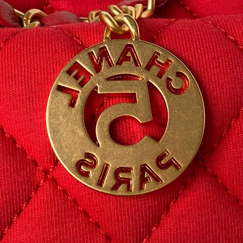 Ch@nel Hobo Handbags-21.5×22.5×7CM - Image 4