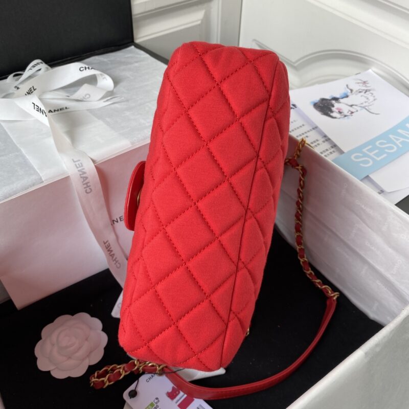 Ch@nel Hobo Handbags-21.5×22.5×7CM - Image 6