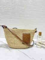 Lowee Pochette Raffia Bag-11*15.5*17.5CM