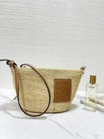 Lowee Pochette Raffia Bag-11*15.5*17.5CM - Image 3