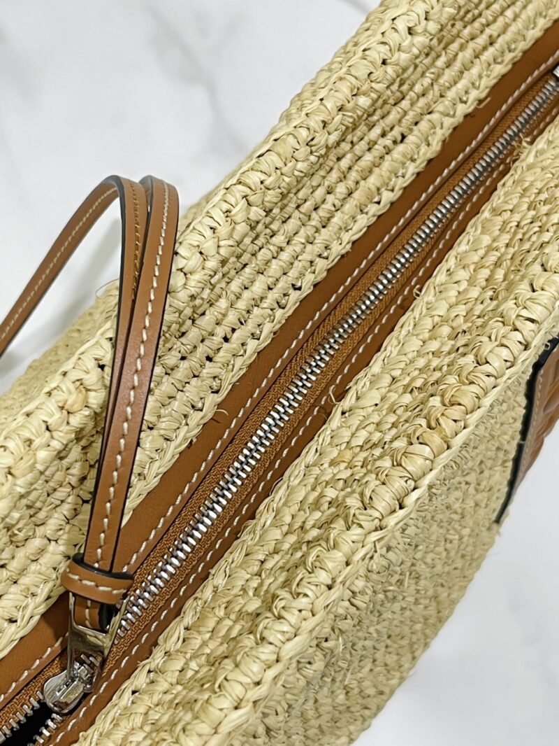 Lowee Pochette Raffia Bag-11*15.5*17.5CM - Image 7