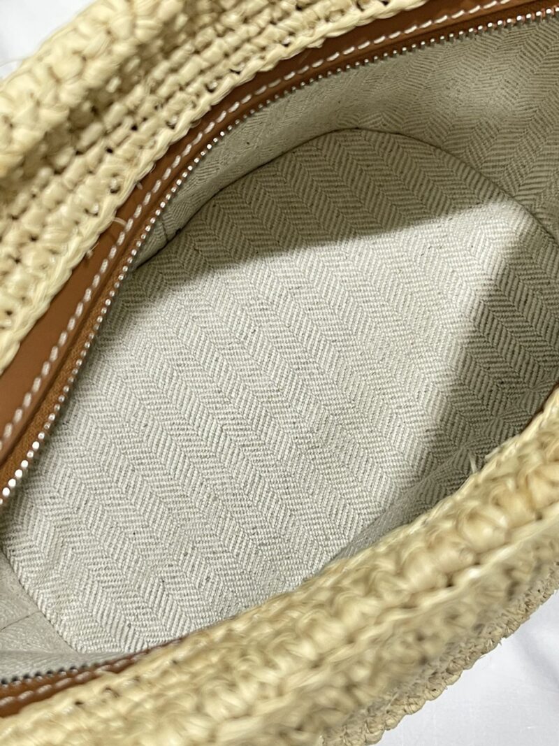 Lowee Pochette Raffia Bag-11*15.5*17.5CM - Image 9
