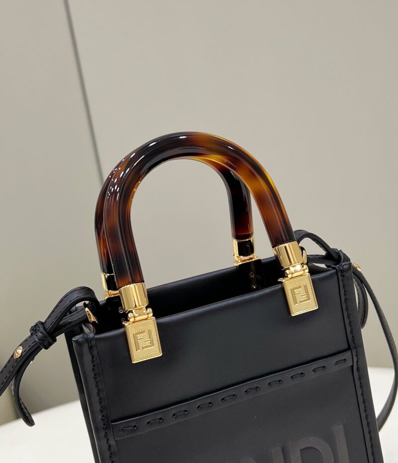 Fendi Mini Tote Bag-13*18*6.5CM - Image 6