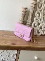 Ch@nel Flap Bag-12*19*8CM - Image 2