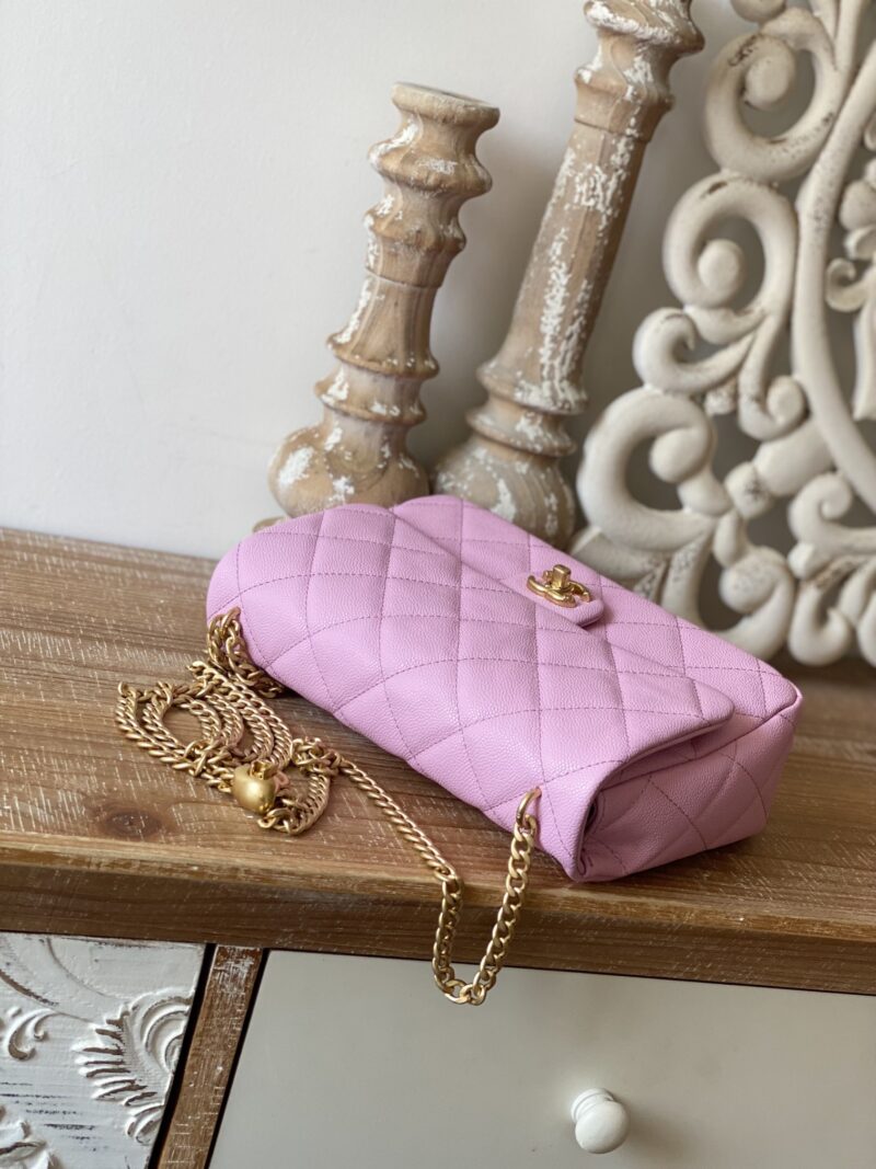 Ch@nel Flap Bag-19*24*9CM - Image 8