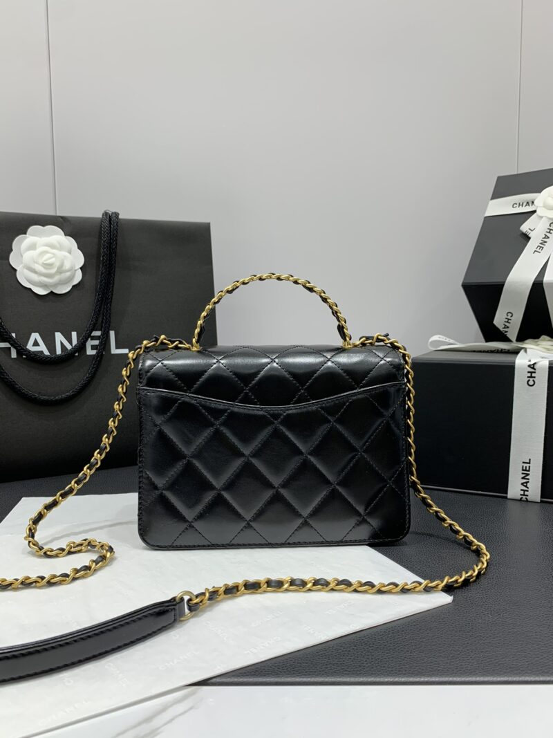 Ch@nel Flap Bag-20*14*7.5CM - Image 7