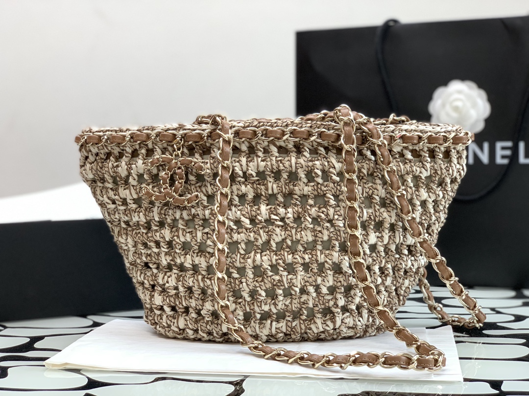 wsxc1679667543007_1.jpg Ch@nel Tote-36*20*12CM - Image 1