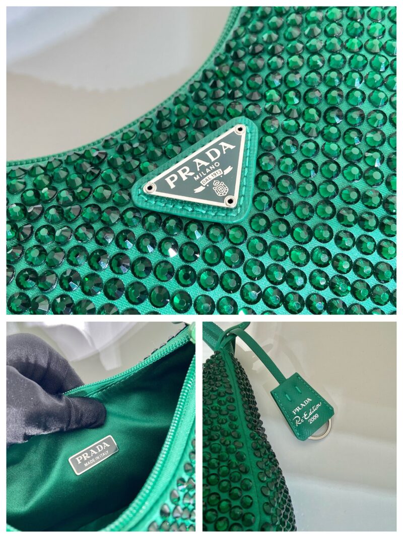 Prada Nylon 1NE515 Hobo Bag-23*14*5CM - Image 9