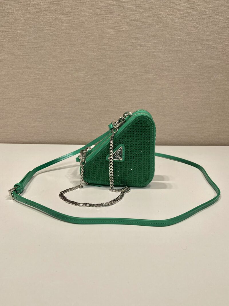 Prada 1NR015 Double Triangle Bag -15*10*5CM - Image 3