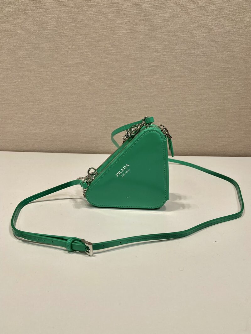 Prada 1NR015 Double Triangle Bag -15*10*5CM - Image 5
