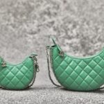 Ch@nel 23SS Moon Bag-16*10/22*14CM