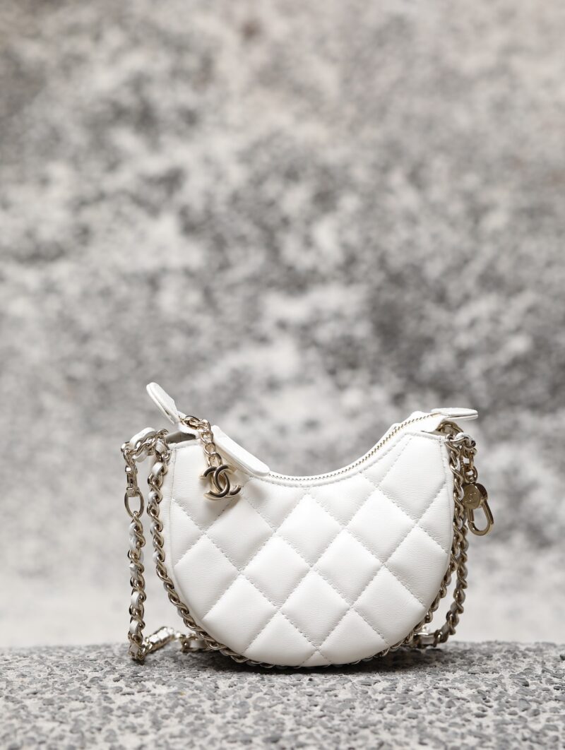 Ch@nel 23SS Moon Bag-16*10/22*14CM - Image 2