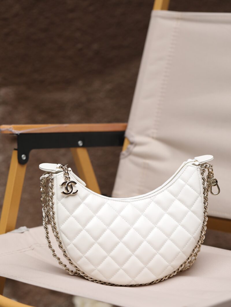 Ch@nel 23SS Moon Bag-16*10/22*14CM - Image 10