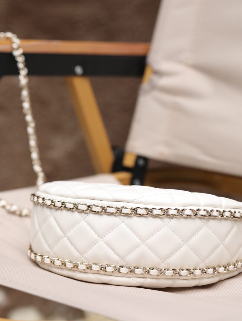 Ch@nel 23SS Moon Bag-16*10/22*14CM - Image 14