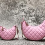 Ch@nel 23SS Moon Bag-16*10/22*14CM