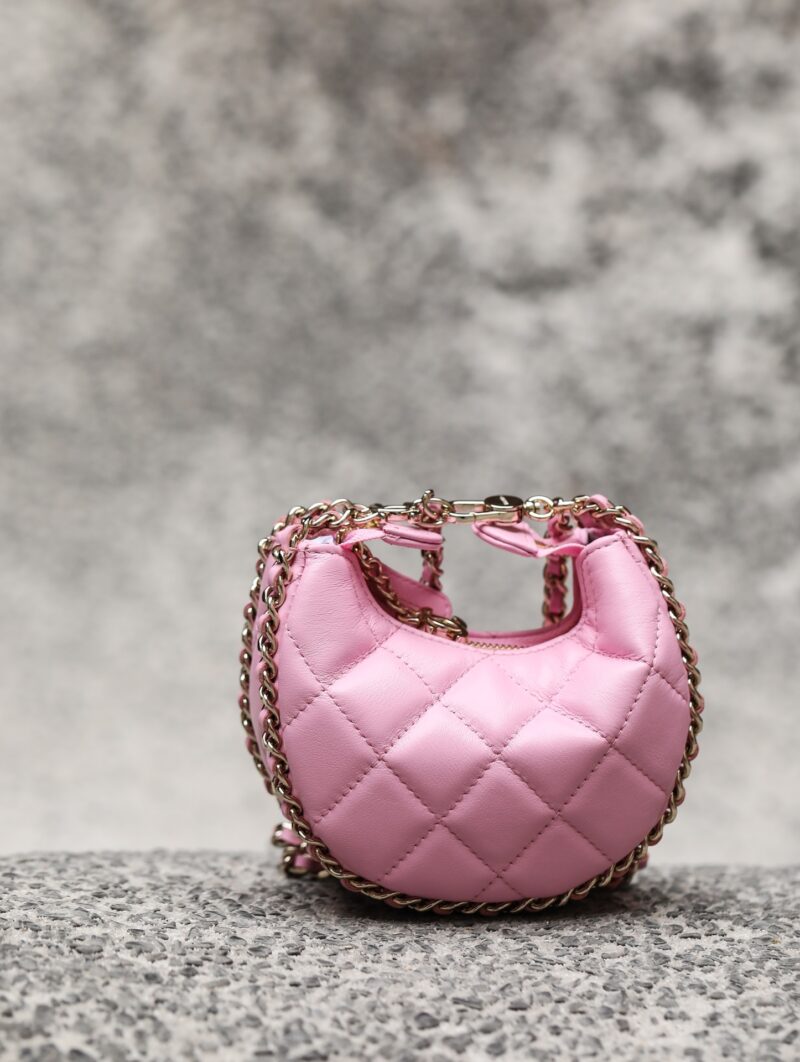 Ch@nel 23SS Moon Bag-16*10/22*14CM - Image 2