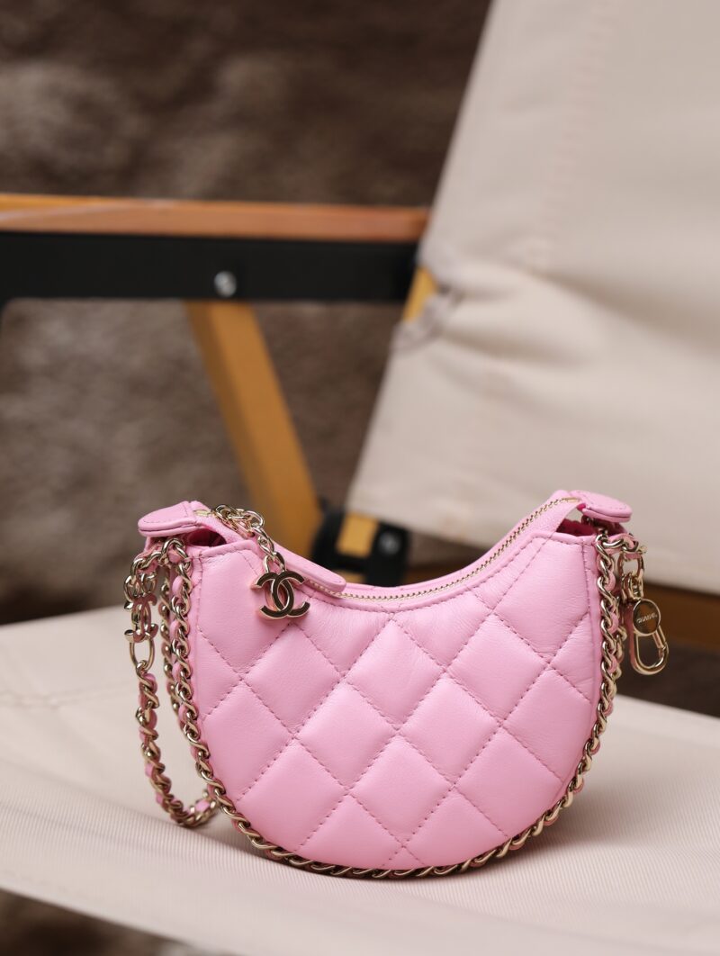 Ch@nel 23SS Moon Bag-16*10/22*14CM - Image 4