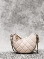 Ch@nel 23SS Moon Bag-16*10/22*14CM - Image 2