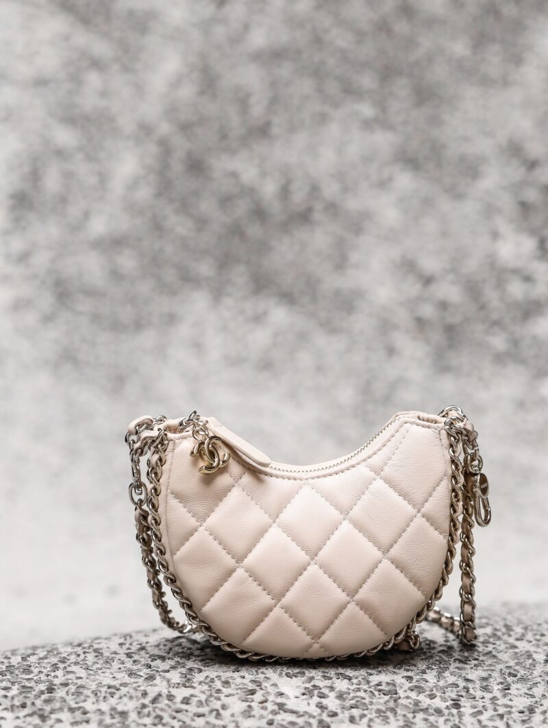 Ch@nel 23SS Moon Bag-16*10/22*14CM - Image 2