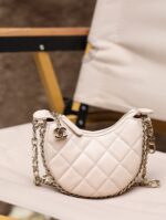 Ch@nel 23SS Moon Bag-16*10/22*14CM - Image 6