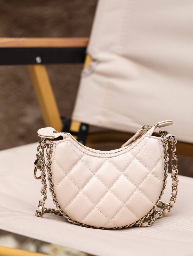 Ch@nel 23SS Moon Bag-16*10/22*14CM - Image 5