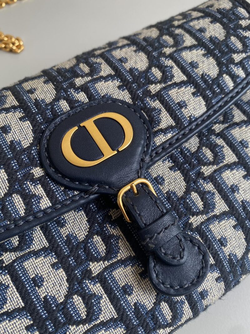 Di0r Bobby Wallet On Chain Bag-21.5×12×4CM - Image 3