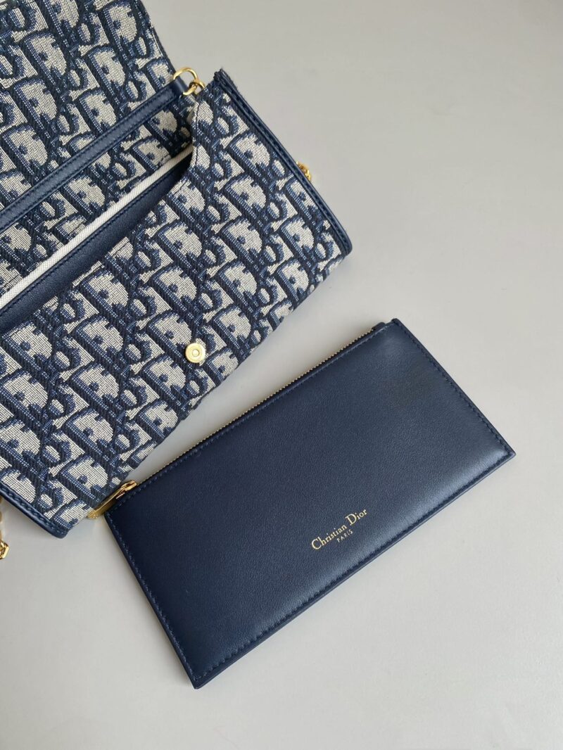 Di0r Bobby Wallet On Chain Bag-21.5×12×4CM - Image 5