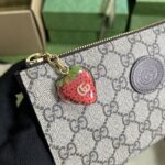 Gucci Strawberry Wristlet Bag-20*13.2*2CM - Image 7