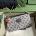 Gucci Strawberry Wristlet Bag-20*13.2*2CM - Image 9