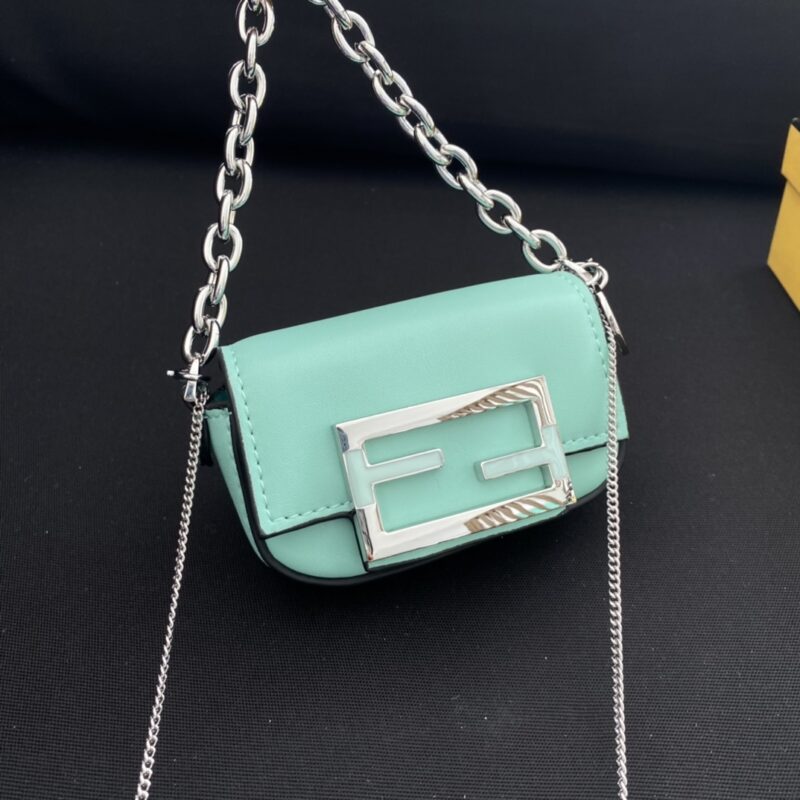 FendI&Tiffany Baguette Bag-11×6.5×2.5CM - Image 3