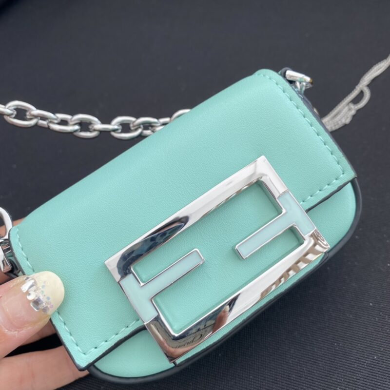FendI&Tiffany Baguette Bag-11×6.5×2.5CM - Image 2