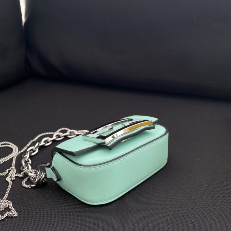 FendI&Tiffany Baguette Bag-11×6.5×2.5CM - Image 5