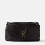 YSL SAINT LAURENT Calypso large leather shoulder bag