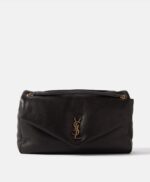 YSL SAINT LAURENT Calypso large leather shoulder bag
