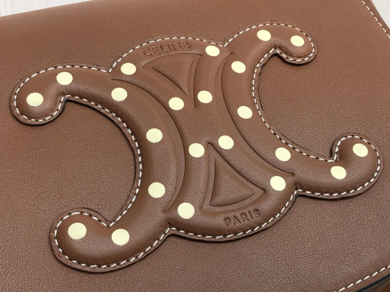 Celina Cuir Triomphe Bag-18.5*15*7CM - Image 9