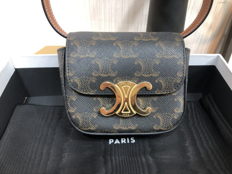 Celina Triomphe Shoulder Bag-11*8*4CM - Image 8