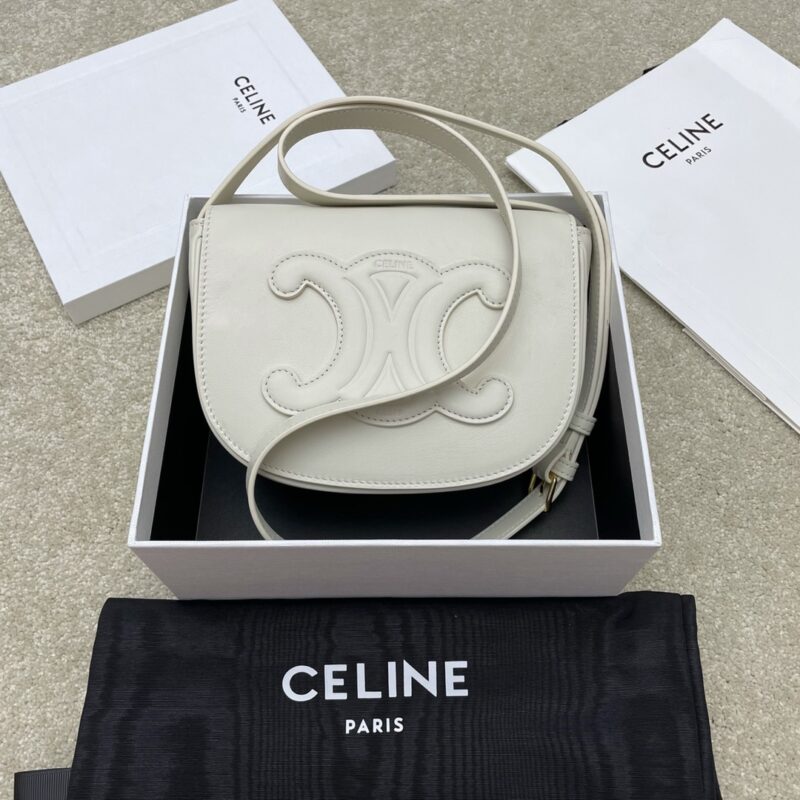 Celina Folco Cuir Triomphe Bag-18.5*15*7CM - Image 5