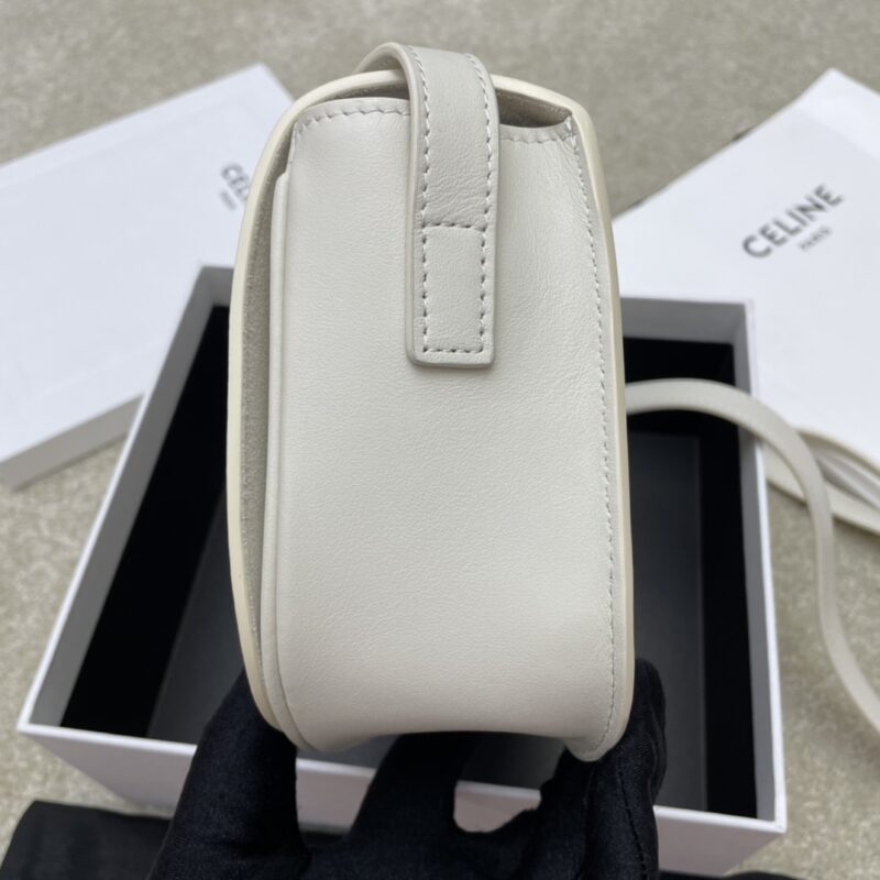 Celina Folco Cuir Triomphe Bag-18.5*15*7CM - Image 7