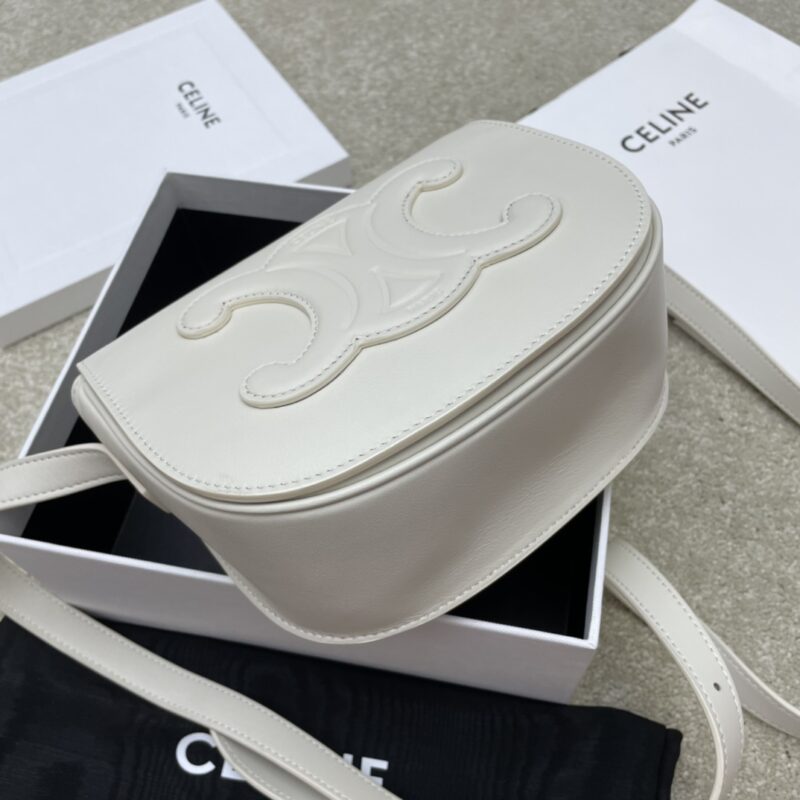 Celina Folco Cuir Triomphe Bag-18.5*15*7CM - Image 8