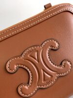 Celin Triomphe Shell Bag-16 X 11X 8CM - Image 5