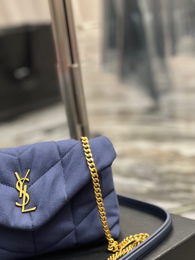 YSL Large Loulou Puffer-23×15.5×5.8cCM - Image 7