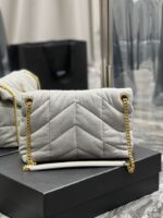YSL Large Loulou Puffer-29*17*11CM - Image 6
