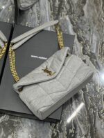 YSL Large Loulou Puffer-29*17*11CM - Image 7