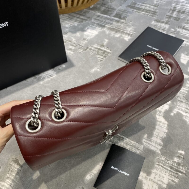 YSL Large LouLou Bag-32*11*22CM - Image 4