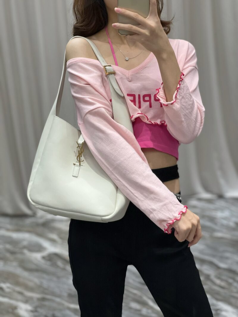 YSL Le5A7 Vintage Bag-25X14X10CM - Image 11