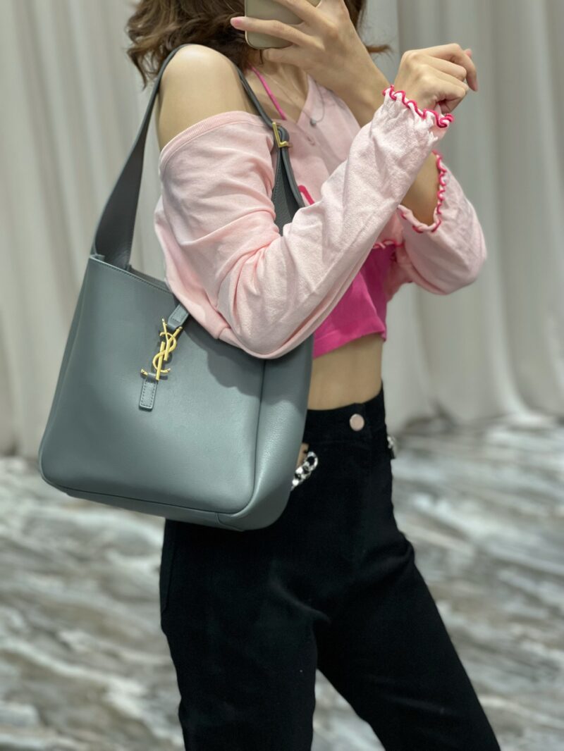 YSL Le5A7 Vintage Bag-25X14X10CM - Image 11