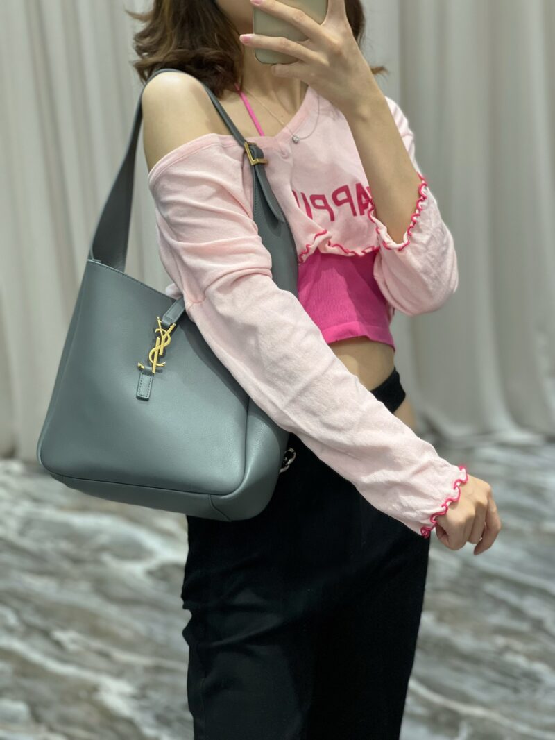 YSL Le5A7 Vintage Bag-25X14X10CM - Image 13