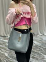 YSL Le5A7 Vintage Bag-25X14X10CM - Image 12