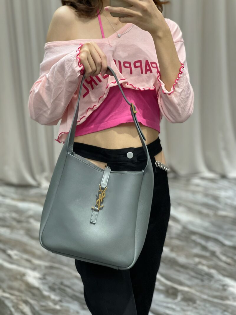 YSL Le5A7 Vintage Bag-25X14X10CM - Image 12